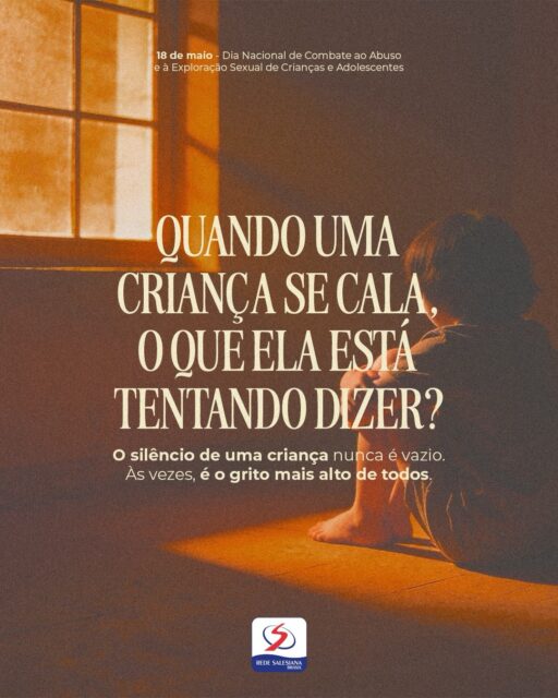 Hoje, 18 de maio, reforçamos uma luta que é de todos nós: proteger nossas crianças e adolescentes. 💛
O Dia Nacional de Combate ao Abuso e à Exploração Sexual de Crianças e Adolescentes nos lembra da importância da escuta, do cuidado, da proteção e da denúncia.
Toda criança merece crescer com segurança, respeito e dignidade.
Silenciar nunca é a solução. Denunciar é um ato de proteção e responsabilidade.
📞 Disque 100
Faça bonito. Proteja nossas crianças e adolescentes. 🌻