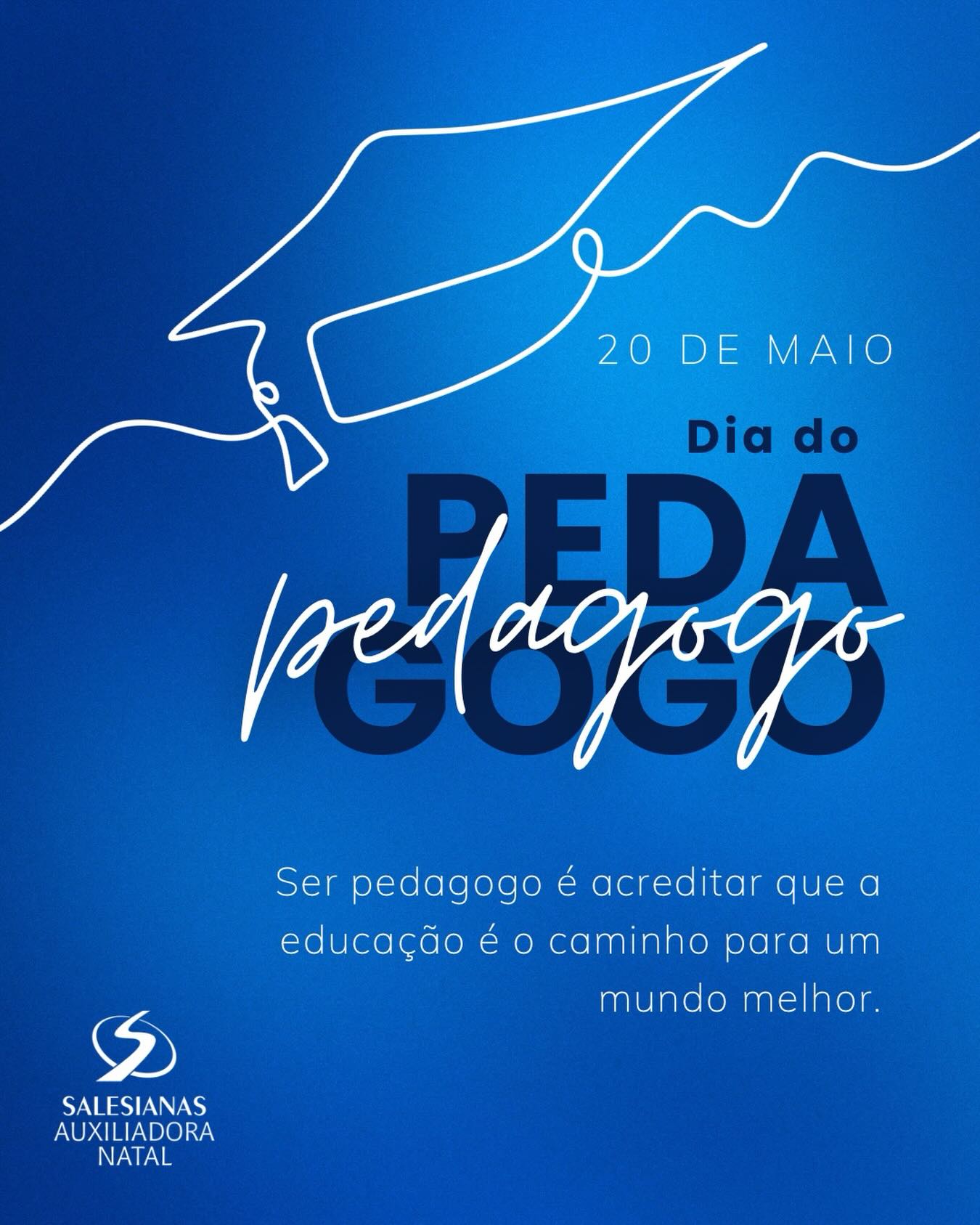 Hoje, 20 de maio, celebramos aqueles que transformam o aprendizado em missão, acolhimento e inspiração. 💙
O Dia do Pedagogo é uma homenagem aos profissionais que, com dedicação e sensibilidade, acompanham o crescimento de cada estudante, ajudando a construir caminhos de conhecimento, valores e sonhos.
Nossa gratidão a todos os pedagogos do Instituto Maria Auxiliadora, que diariamente fazem da educação um gesto de amor e compromisso com a formação humana e cristã. ✨📚
#DiaDoPedagogo #InstitutoMariaAuxiliadora #EducaçãoQueTransforma