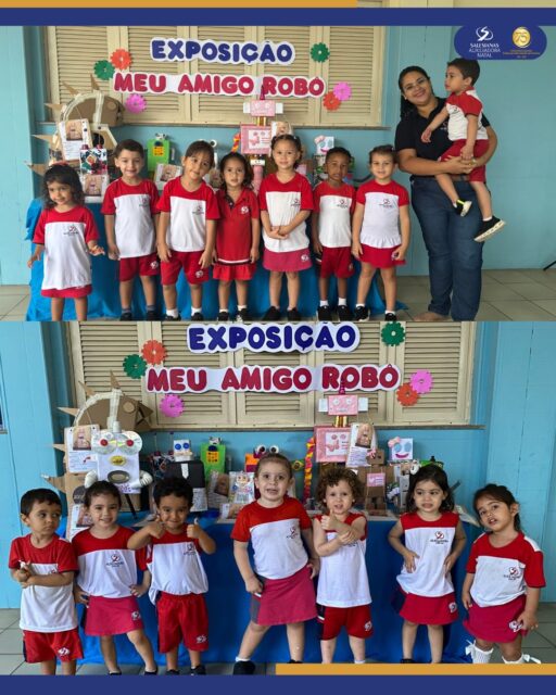 Na Educação Infantil, a criatividade ganha vida de um jeito especial! 🤖✨

Os alunos do Nível 3, com o apoio e a dedicação de suas famílias, construíram robôs incríveis para a exposição “Meu Amigo Robô”. Cada criação revelou imaginação, trabalho em equipe e muito aprendizado, fortalecendo a parceria entre escola e família.

Parabéns às nossas crianças e aos familiares por transformarem ideias em projetos cheios de criatividade e carinho! 💙

#InstitutoMariaAuxiliadora #EducaçãoInfantil #MeuAmigoRobô #AprenderBrincando #Criatividade

@edebebrasil