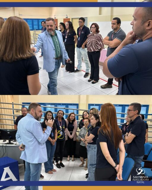 Iniciando um novo semestre com aprendizado, reflexão e compromisso com a excelência na educação! 💙📚

Nossos educadores participaram da formação “Avaliação Formativa na Prática”, baseada no Caderno 5 do Currículo da RSB, em um momento de estudo, troca de experiências e fortalecimento das práticas pedagógicas.

Seguimos investindo na formação contínua da nossa equipe, pois acreditamos que educadores preparados fazem a diferença na construção de uma aprendizagem significativa, acolhedora e transformadora.

Que este novo semestre seja repleto de desafios, conquistas e muitas oportunidades de crescimento para toda a nossa comunidade educativa! 💛✨
@redesalesianabr 

#InstitutoMariaAuxiliadora #FormaçãoDocente #AvaliaçãoFormativa #CurrículoRSB #EducaçãoSalesiana NovoSemestre