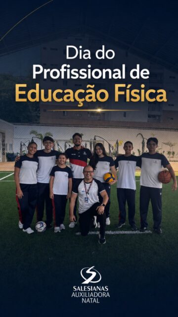 Saúde, movimento, alegria, disciplina, superação, amizade… 💙

Em cada palavra dos nossos alunos, um pouco do que a Educação Física representa em sua formação. Muito além da prática esportiva, ela ensina a conhecer o próprio corpo, respeitar limites, superar desafios, trabalhar em equipe e levar esses aprendizados para toda a vida.

Hoje, celebramos os profissionais que transformam movimento em cuidado, esporte em educação e cada atividade em uma oportunidade de crescer.

Feliz Dia do Profissional de Educação Física! 🏃‍♀️🏀⚽️🏐