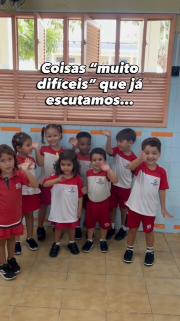 Bravos? Só na cara! 😆
Aqui no Auxiliadora, cada “não” e cada rotina é pensada com muito cuidado e amor pelos nossos pequenos 💙